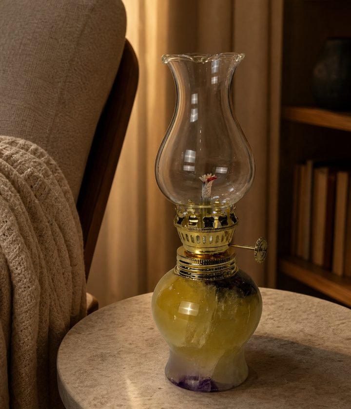 Yellow Oil Lamp product view 3