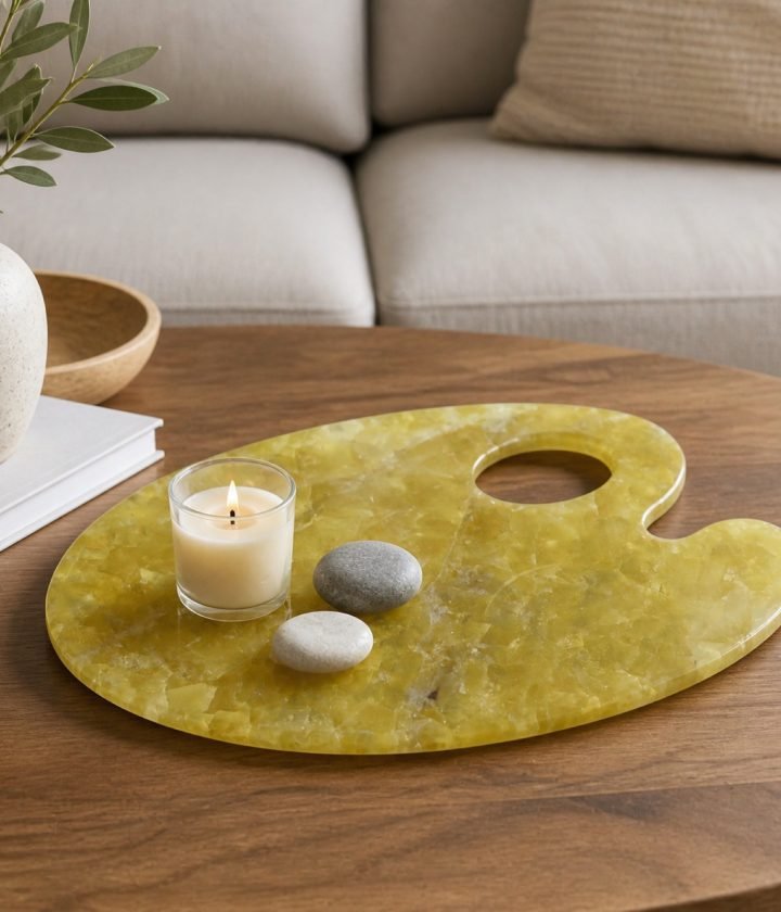 Yellow Palette Plaque product view 3