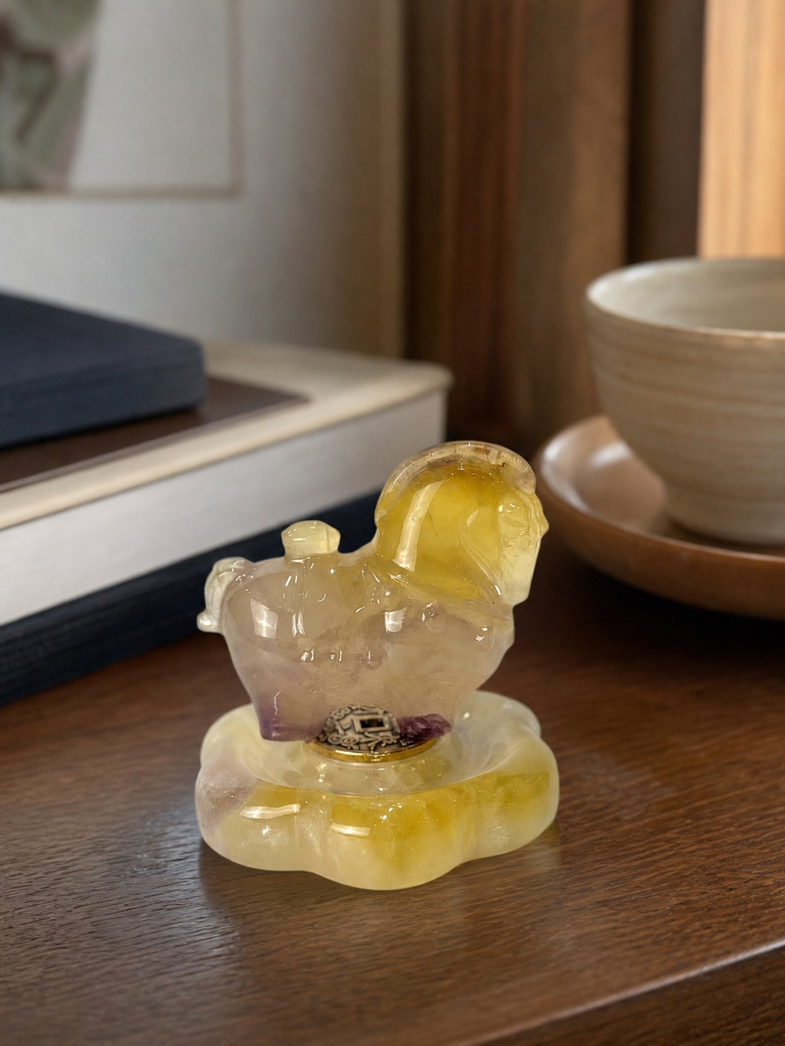 Yellow Purple Duck Object product view 3