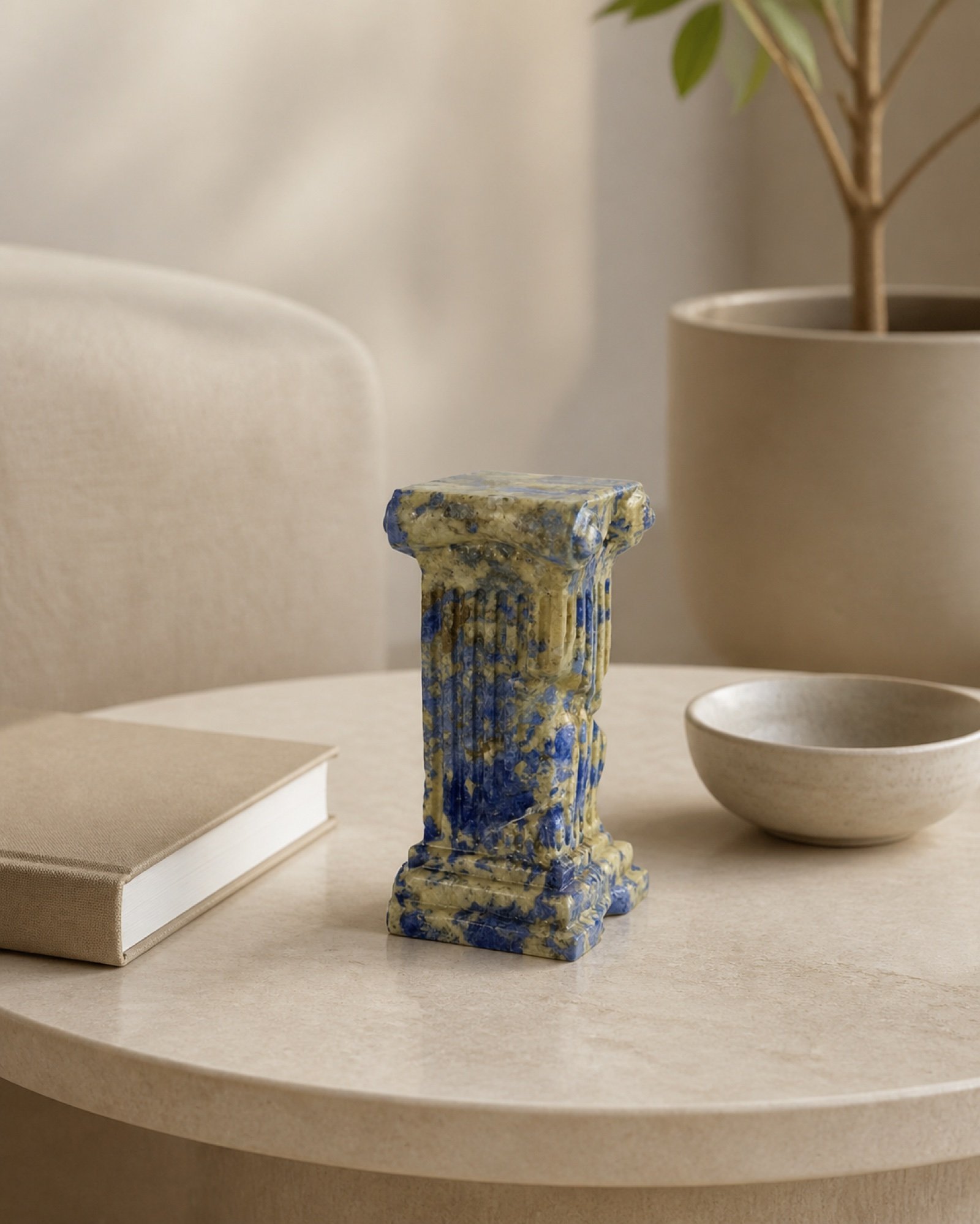 Blue Column Object product view 4
