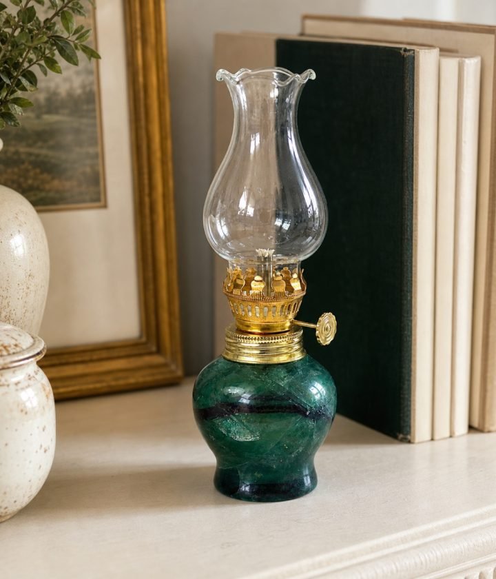 Green Oil Lamp product view 4