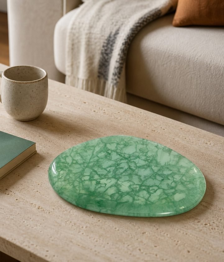 Green Oval Plaque product view 4