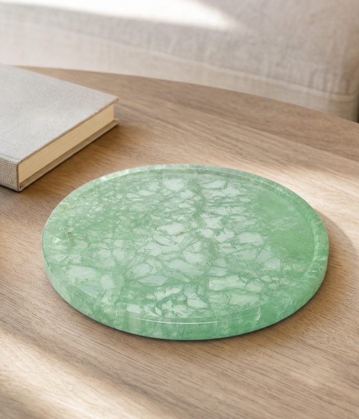 Green Round Plaque product view 4