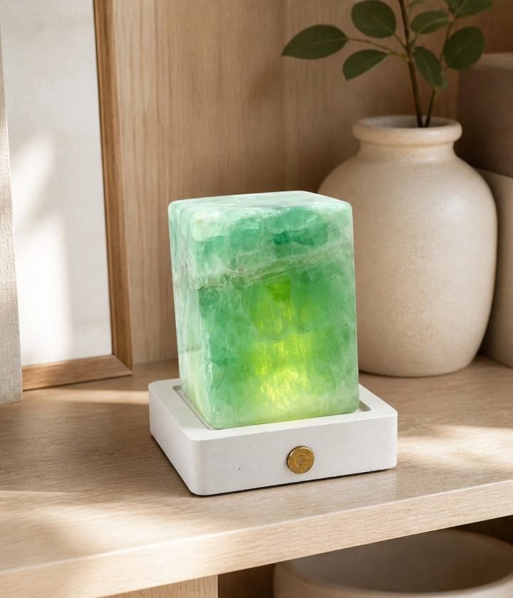 Green Yellow Block On Base product view 4