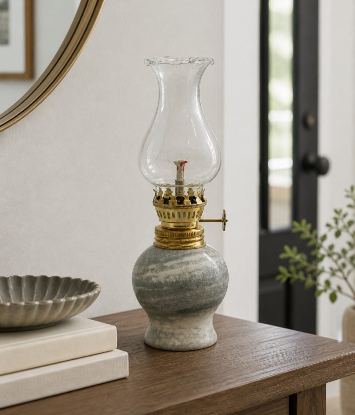 Grey Oil Lamp product view 4