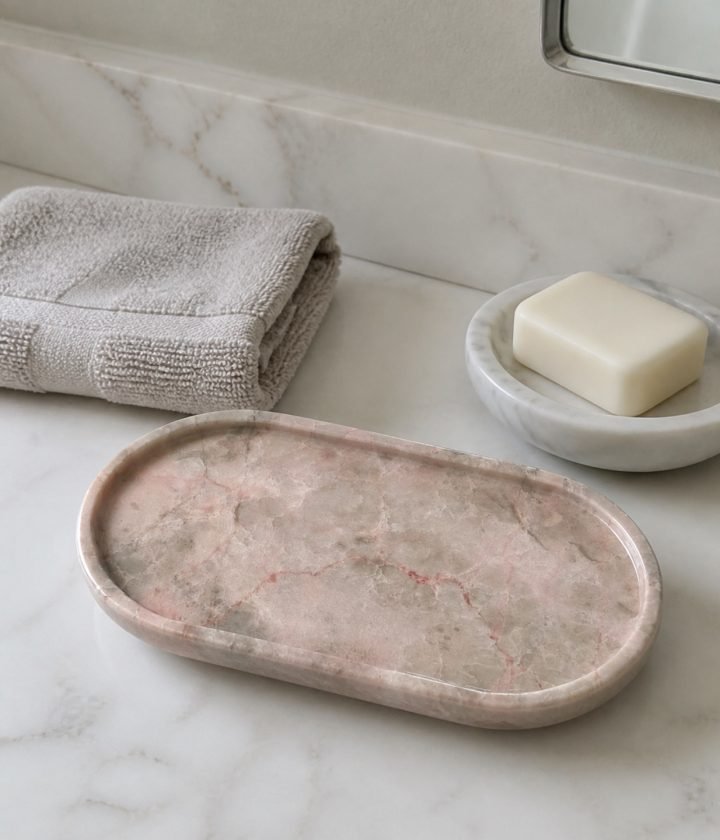 Pink Oval Stand Plaque product view 4