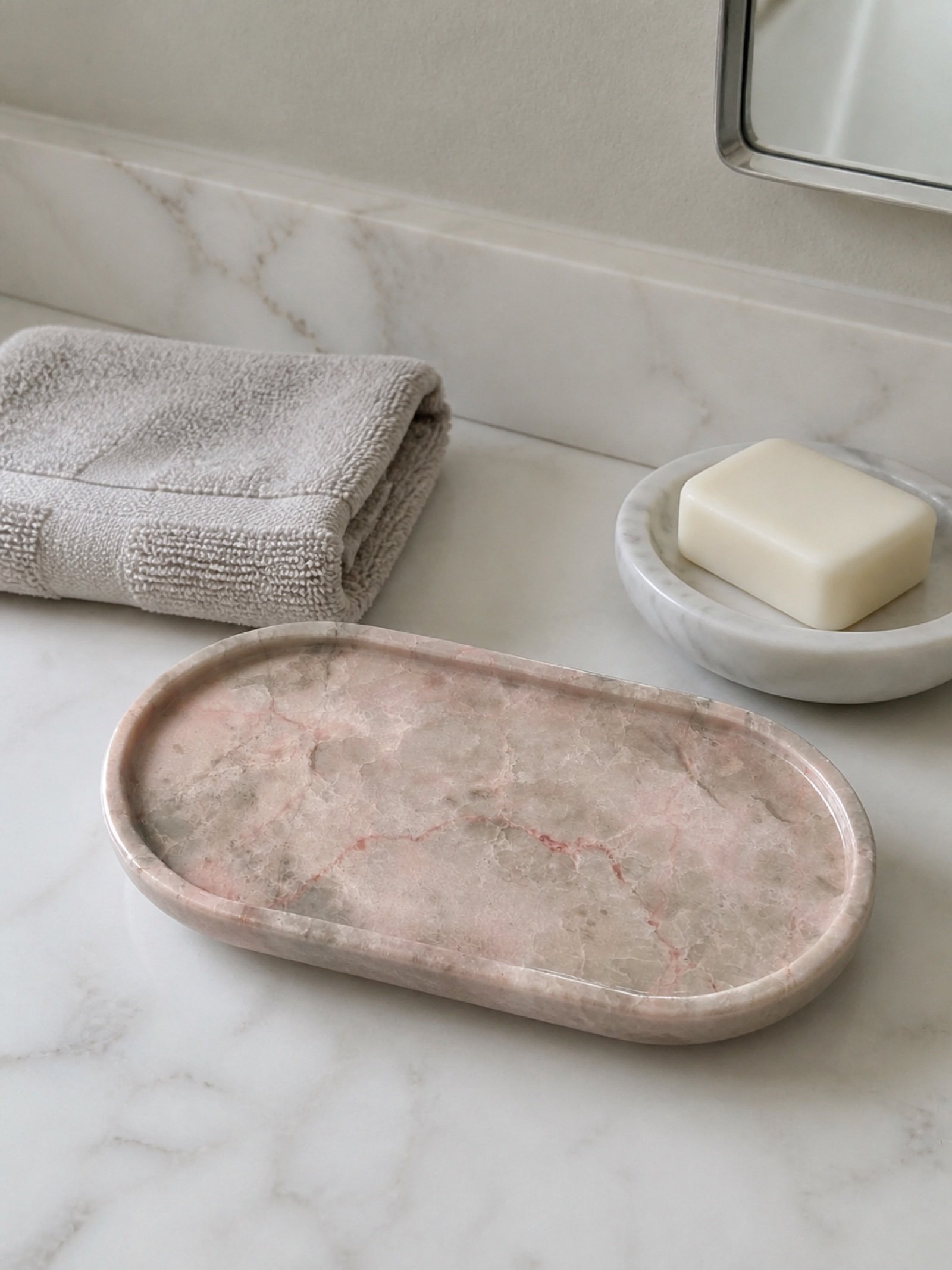 Pink Oval Stand Plaque product view 4