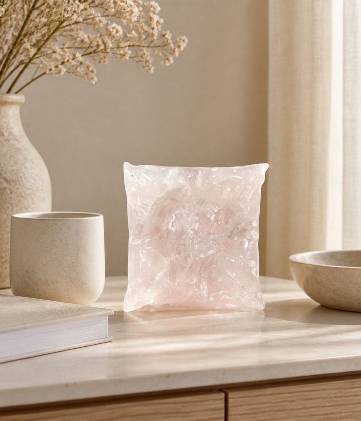 Pink Stone Pillow Object product view 4