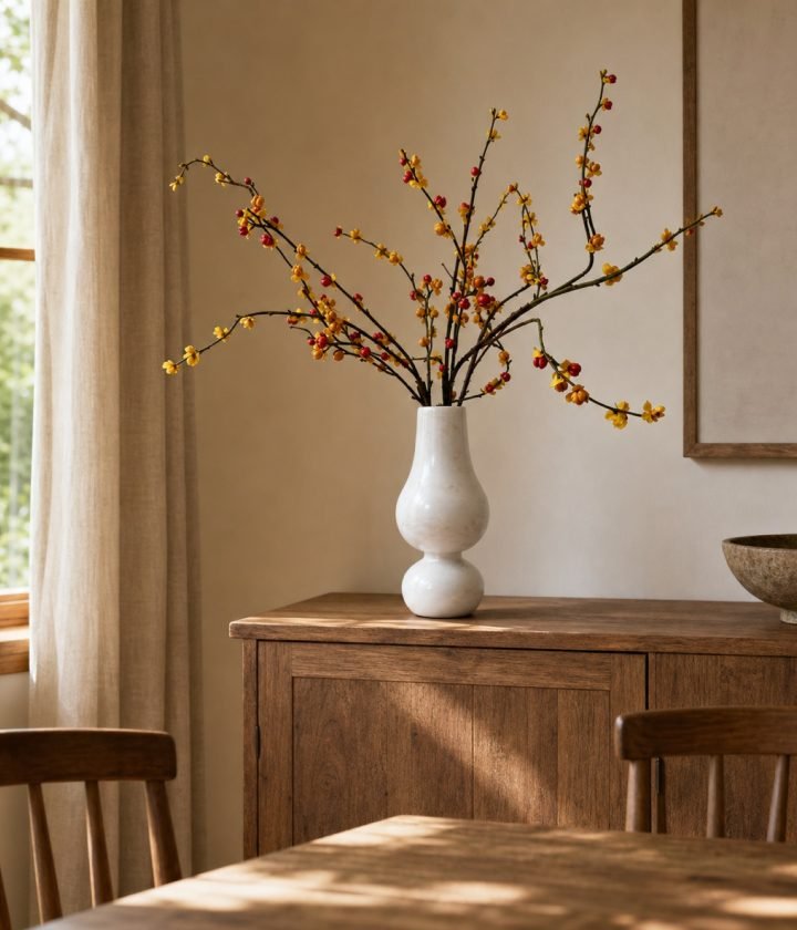 White Vase Branches product view 4