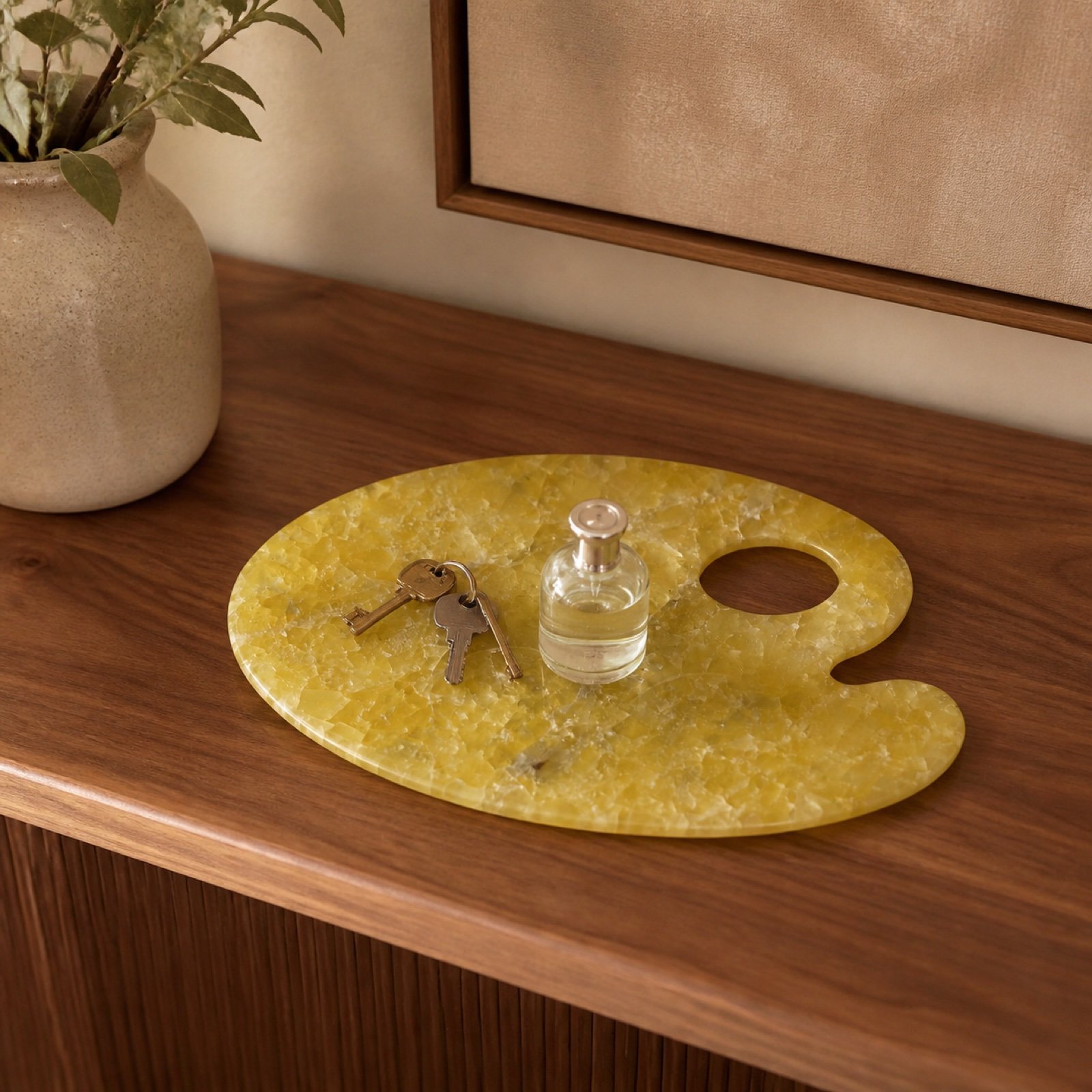 Yellow Palette Plaque product view 4