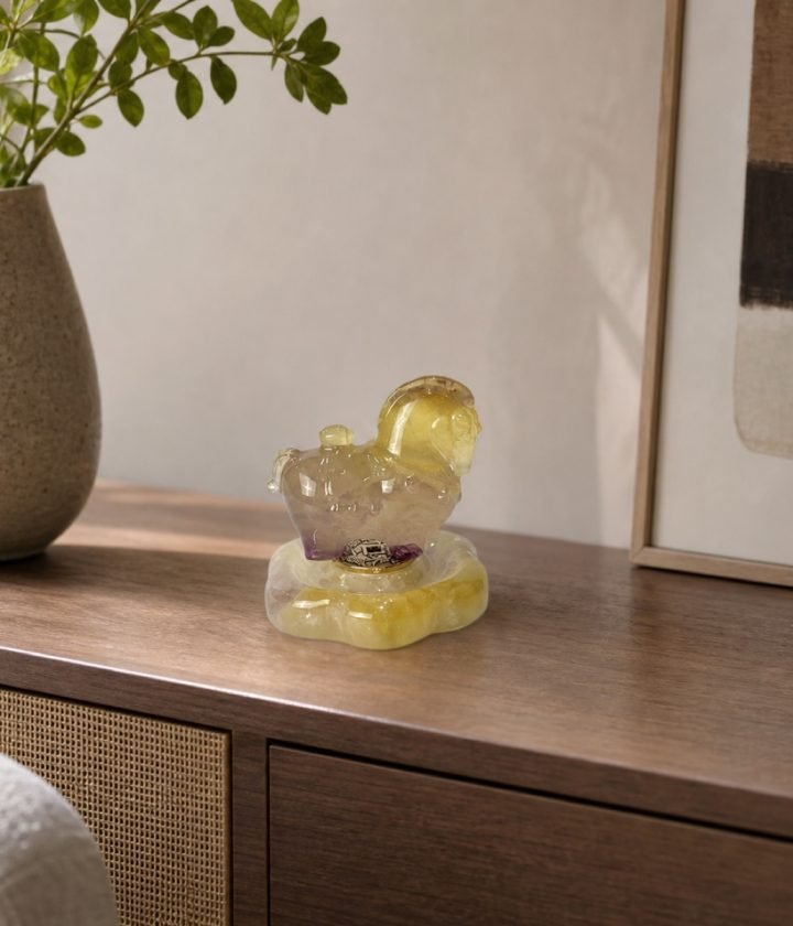 Yellow Purple Duck Object product view 4