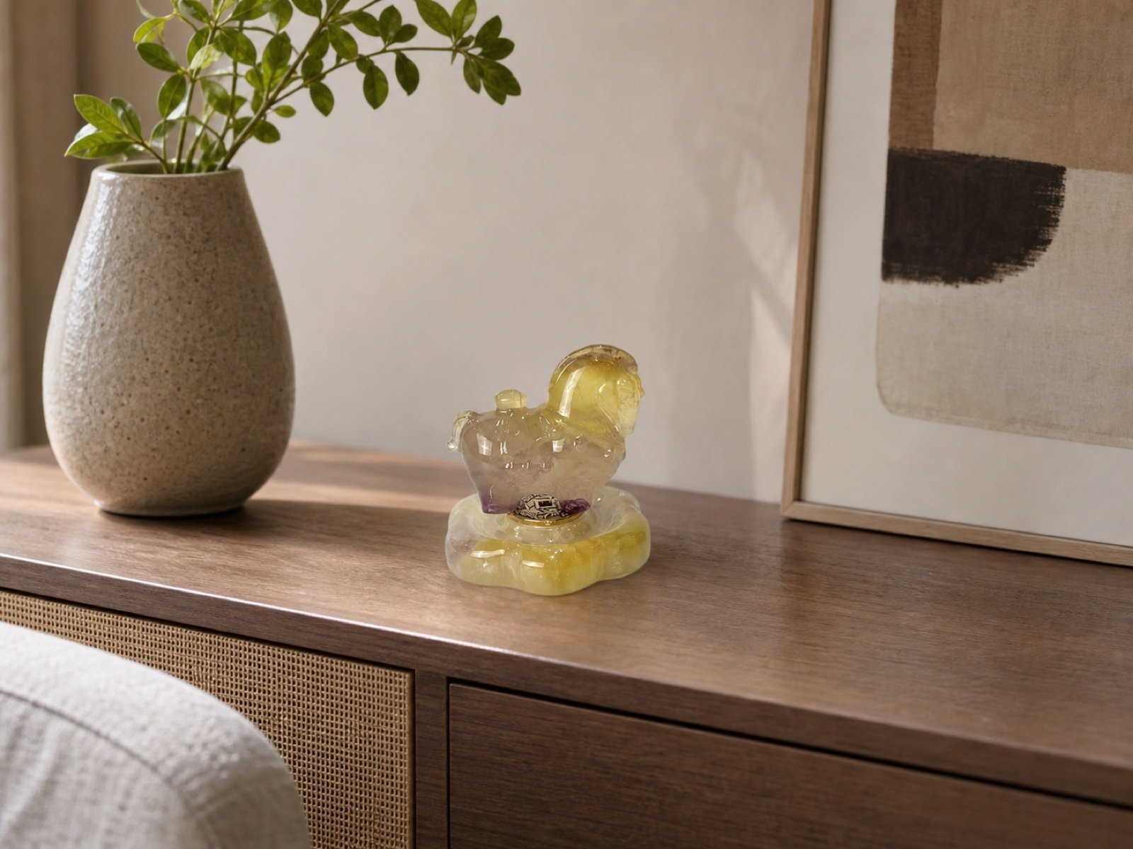 Yellow Purple Duck Object product view 4