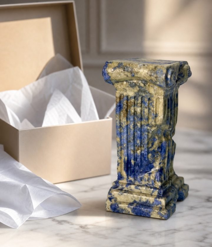 Blue Column Object product view 5