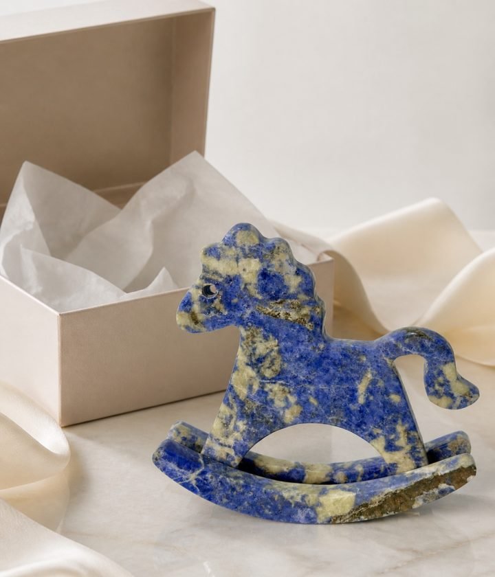 Blue Rocking Horse product view 5