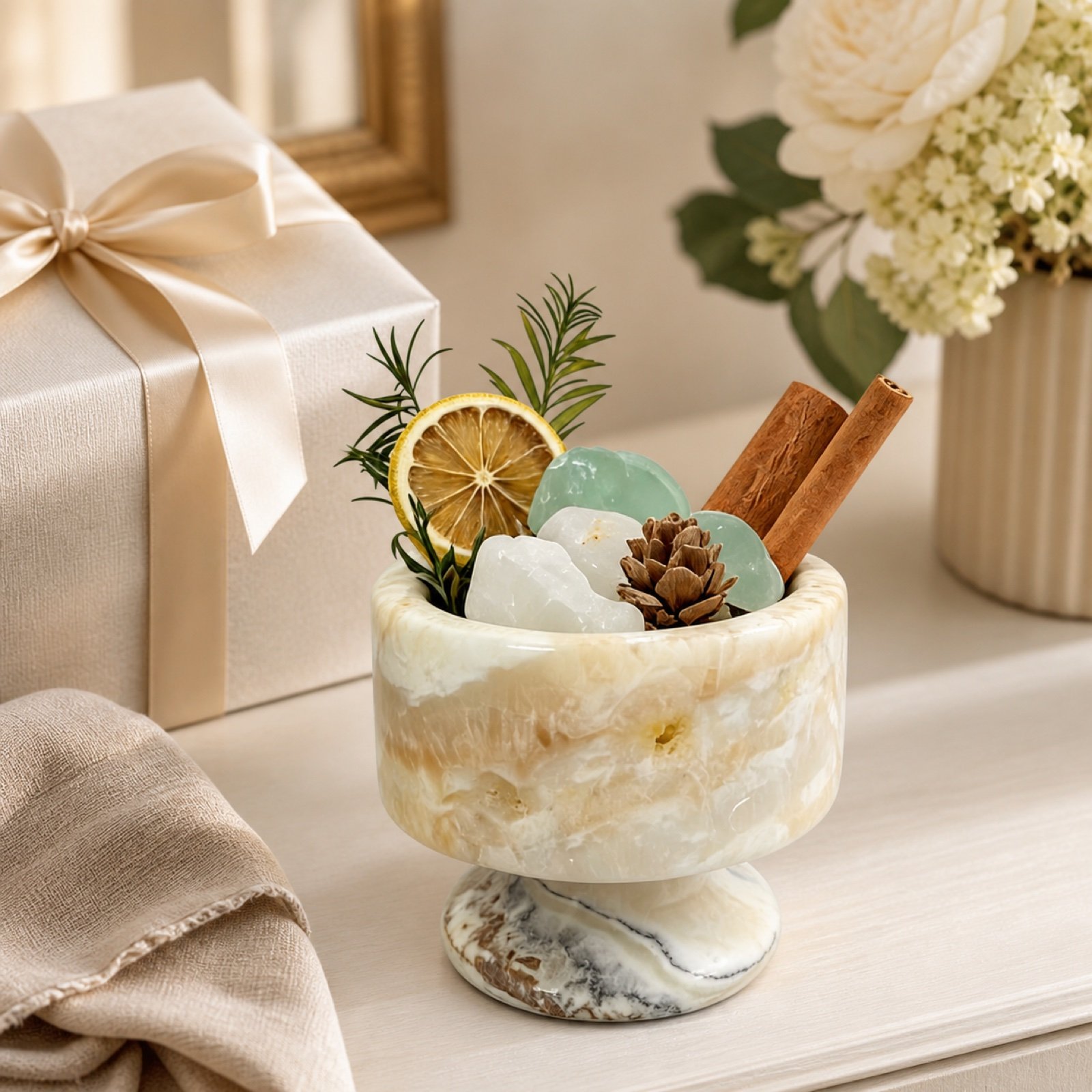 Decor Bowl With Botanicals product view 5