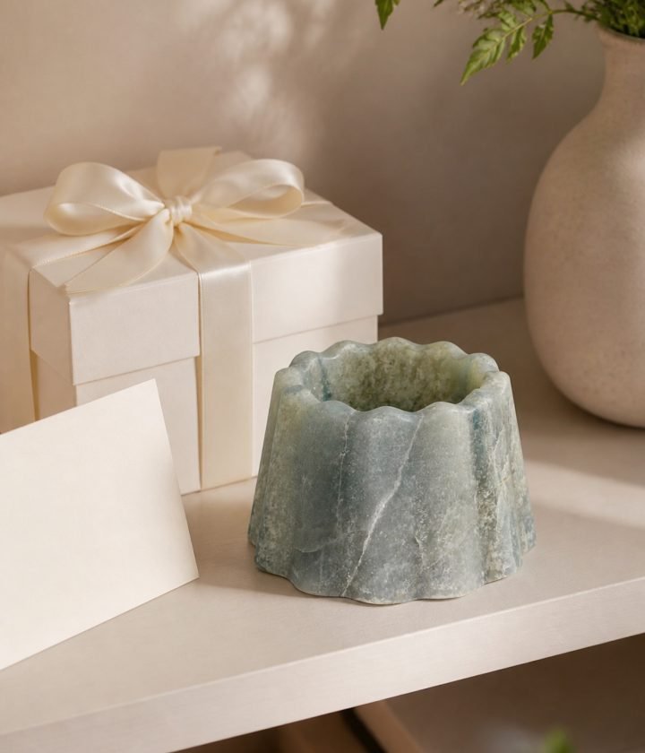 Green Fluted Bowl product view 5