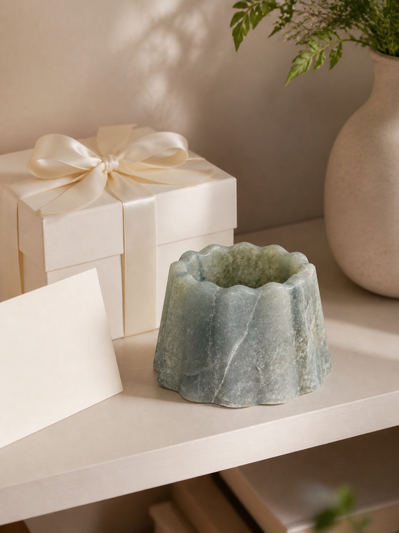 Green Fluted Bowl product view 5