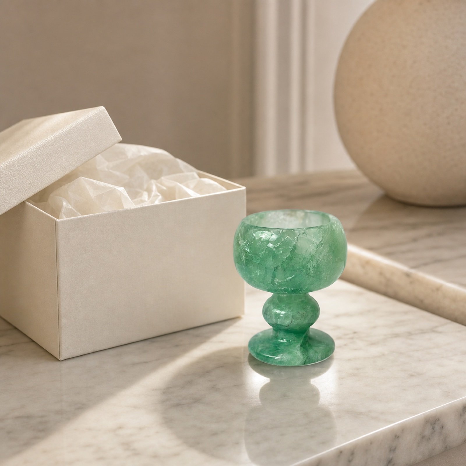 Green Goblet Object product view 5
