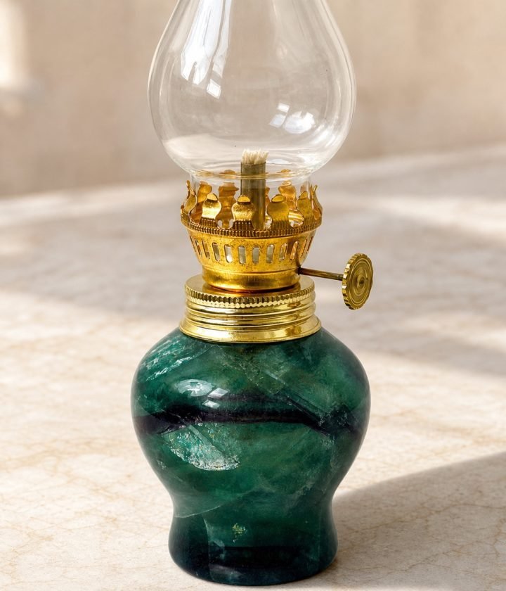 Green Oil Lamp product view 5