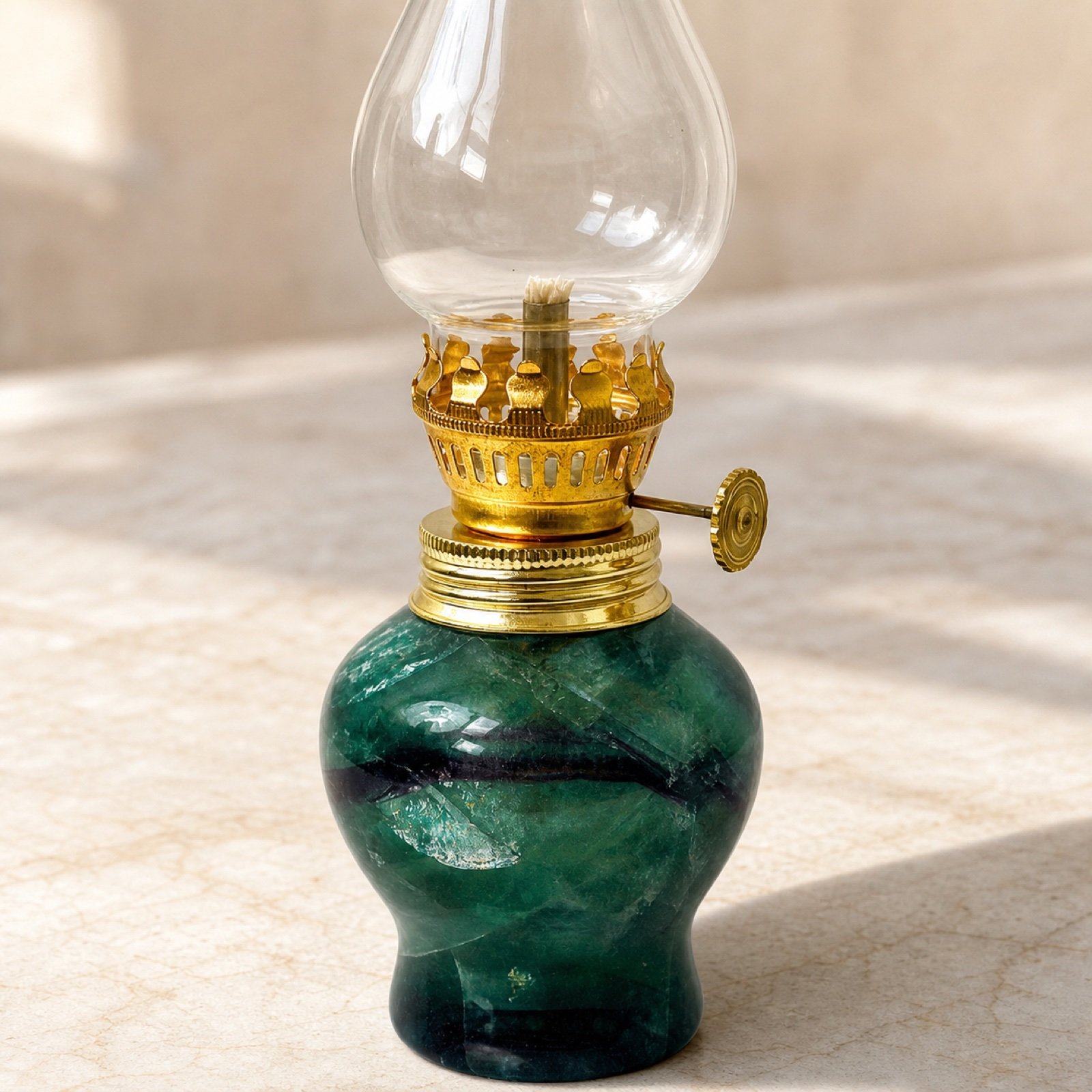 Green Oil Lamp product view 5