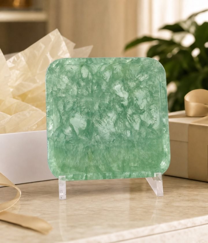 Green Square Plaque product view 5