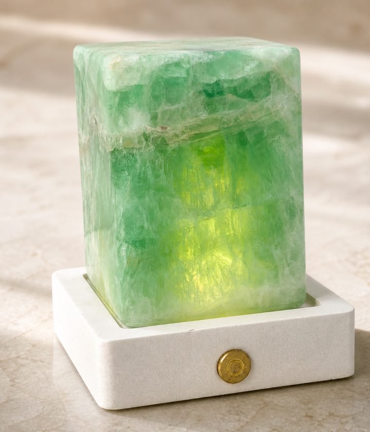 Green Yellow Block On Base product view 5