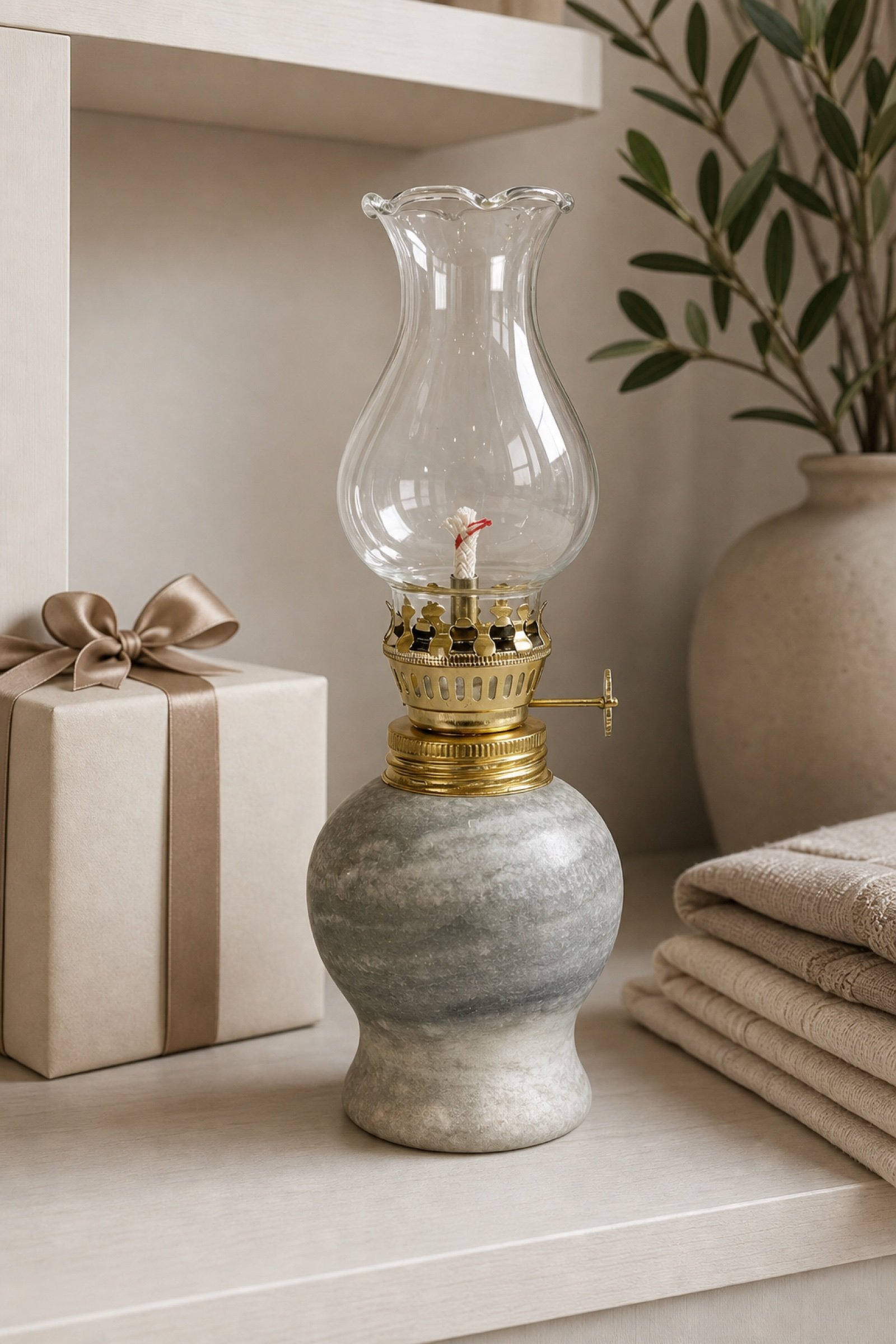 Grey Oil Lamp product view 5