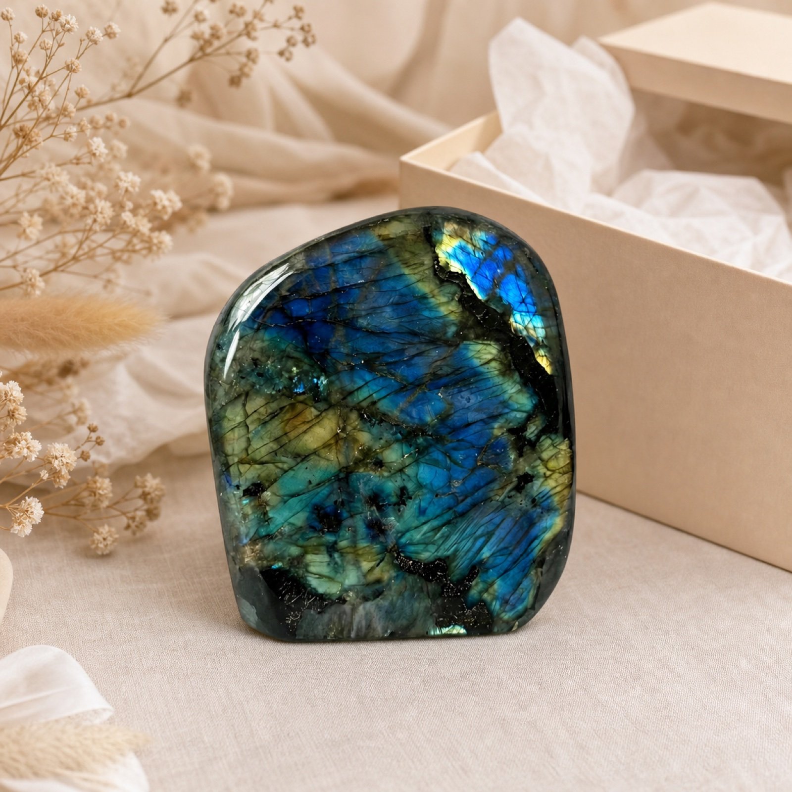 Labradorite Standing Stone product view 5