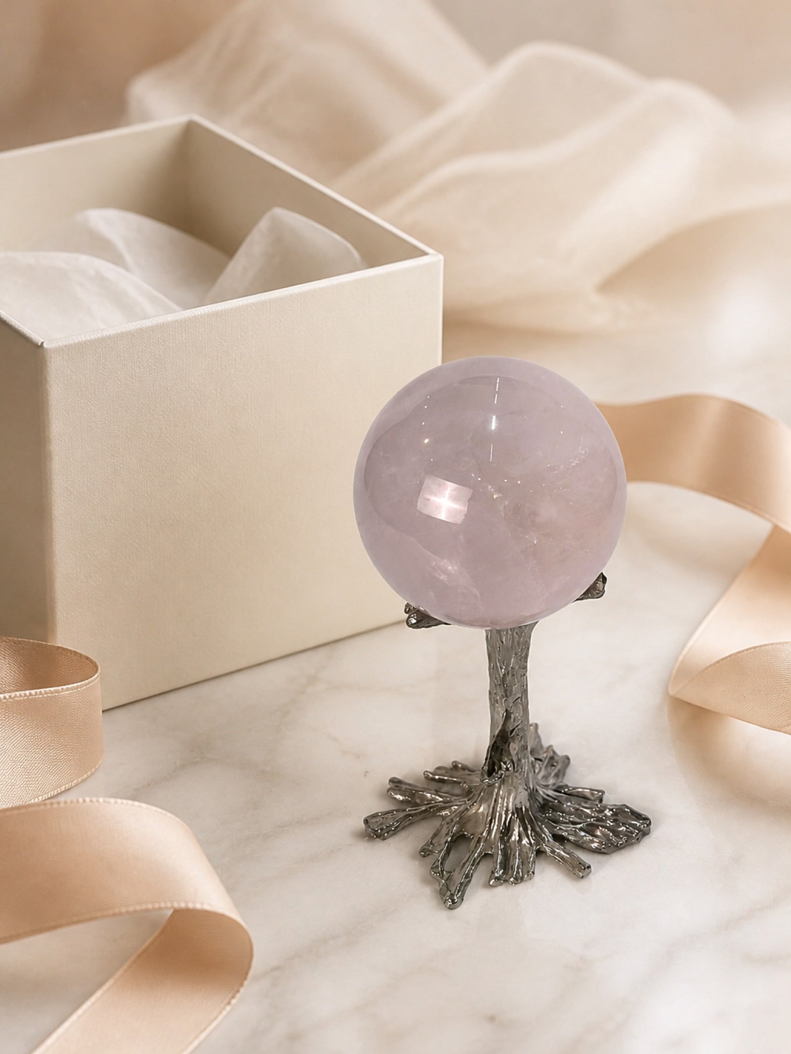 Pink Sphere Stand product view 5