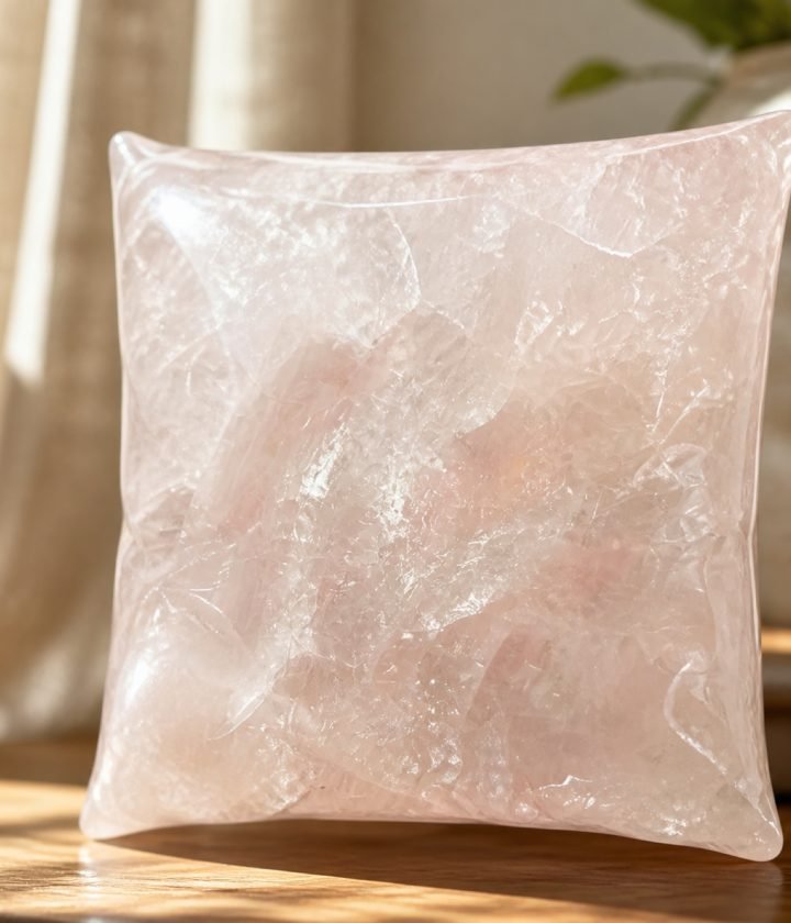 Pink Stone Pillow Object product view 5