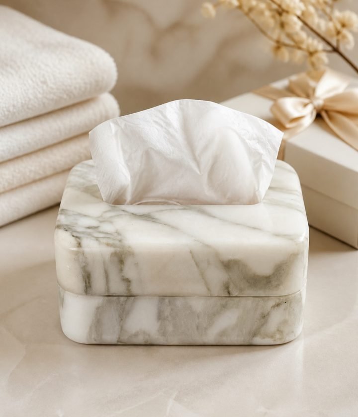 White Tissue Box product view 5