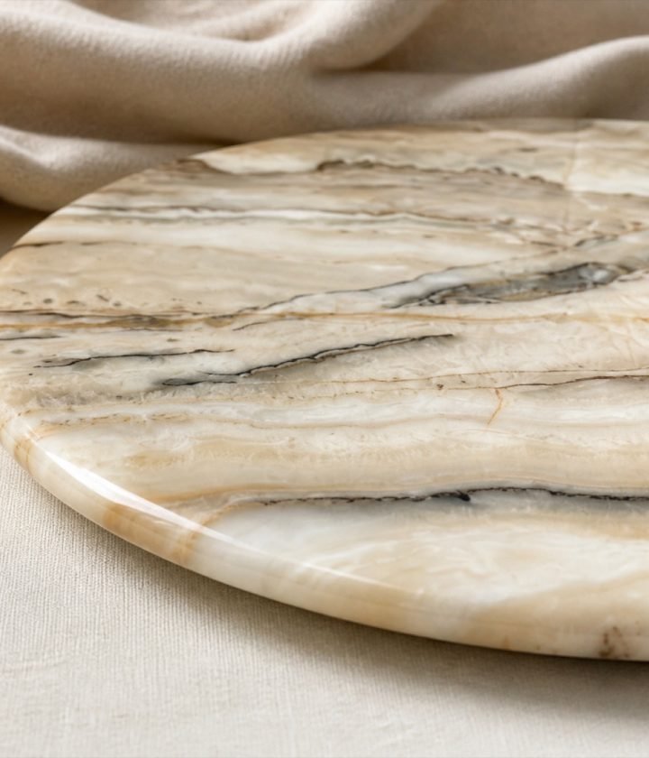 Beige Round Disc product view 6
