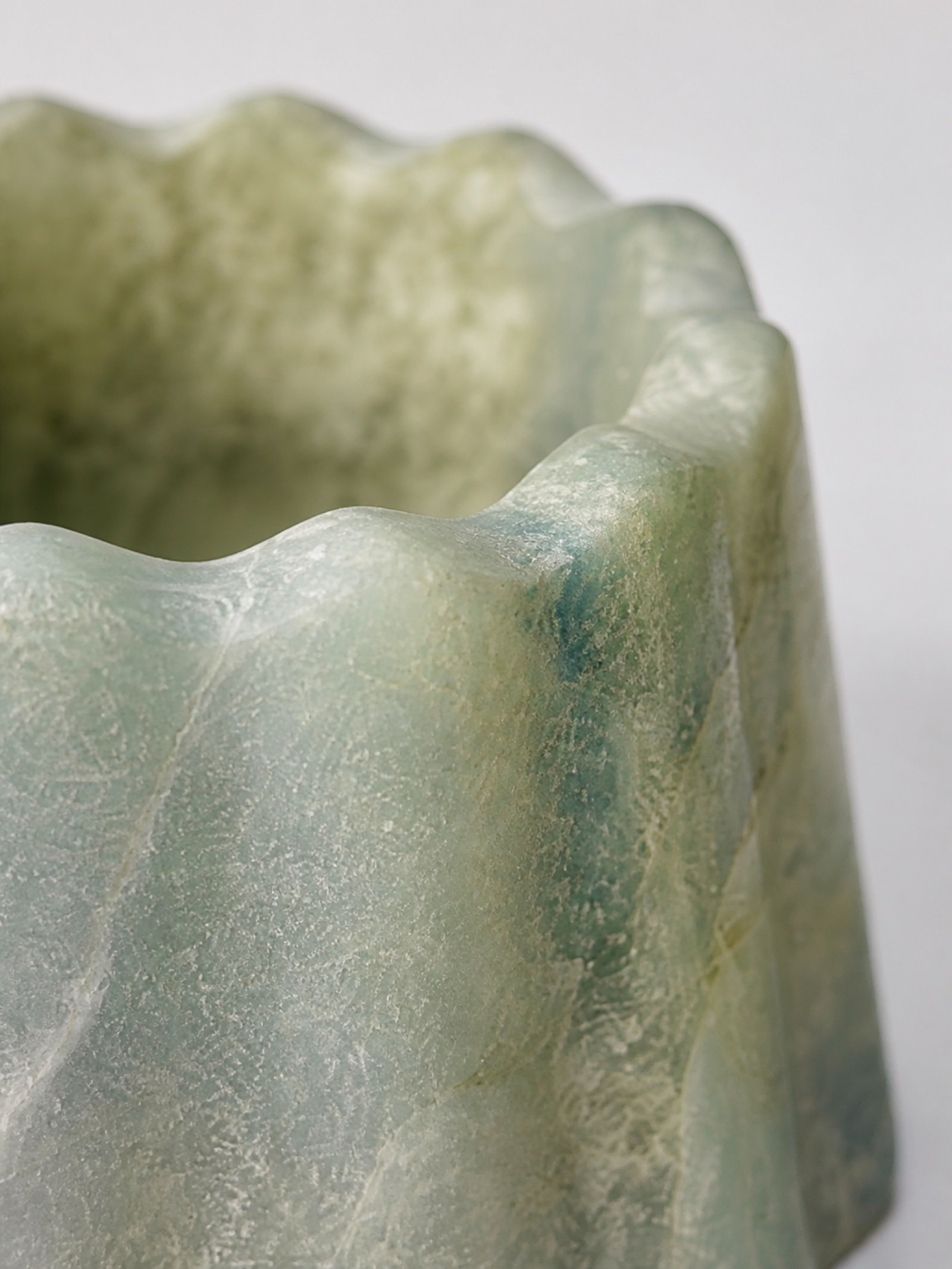 Green Fluted Bowl product view 6