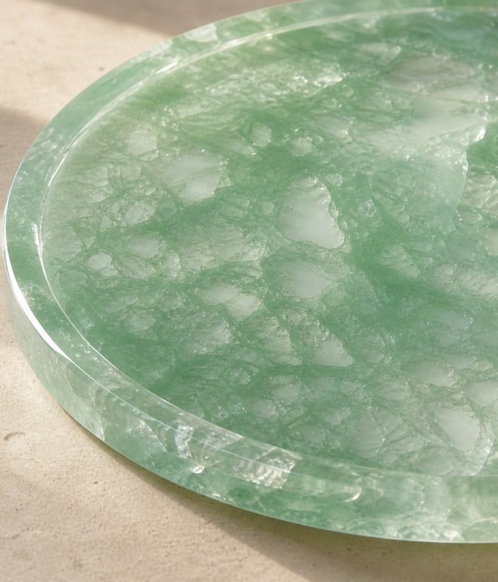 Green Round Plaque product view 6