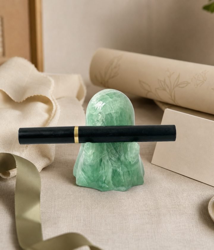 Green Stone Pen Holder product view 6