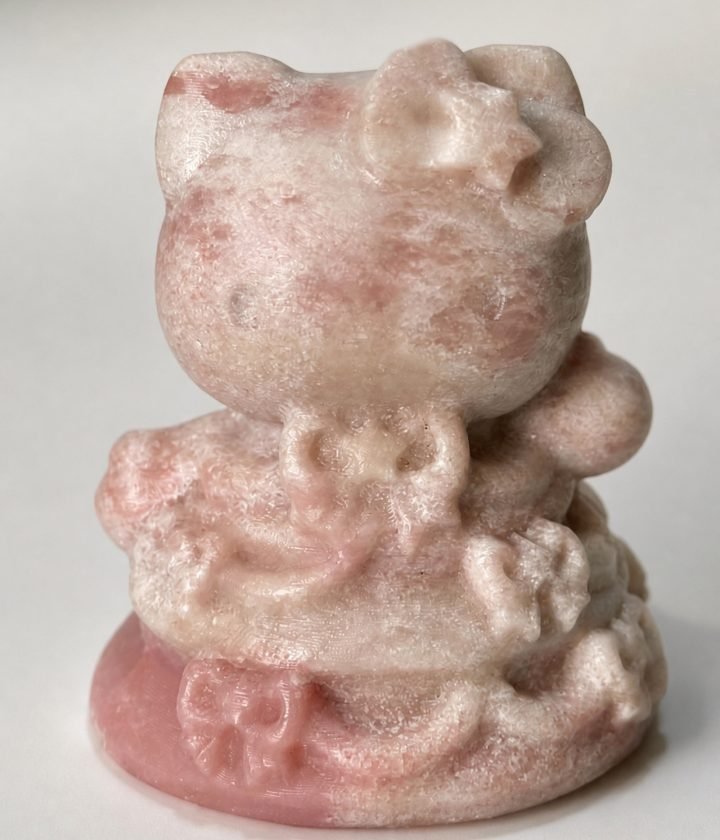 Pink Cat Statue product view 6