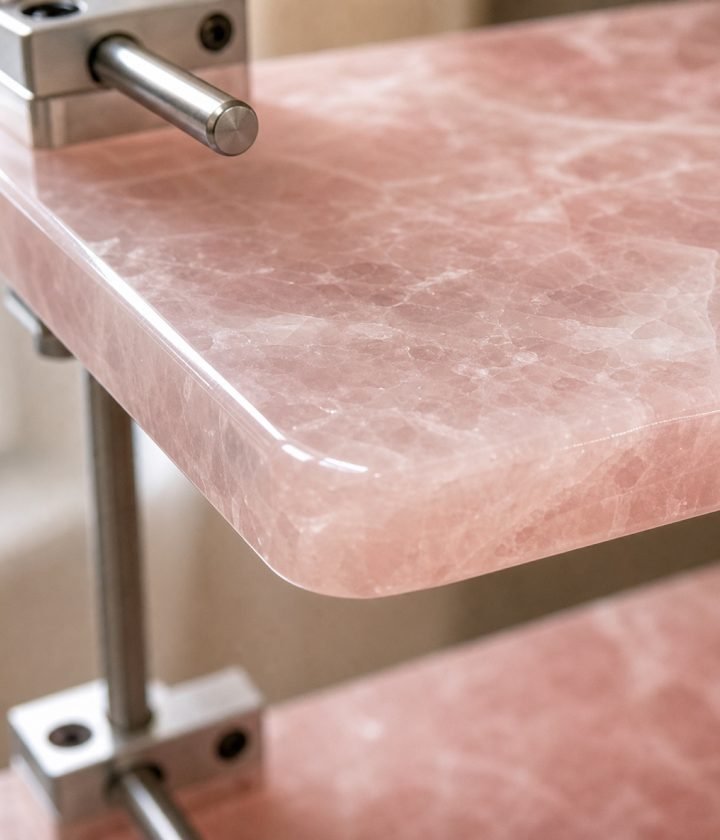Pink Two Tier Shelf product view 6