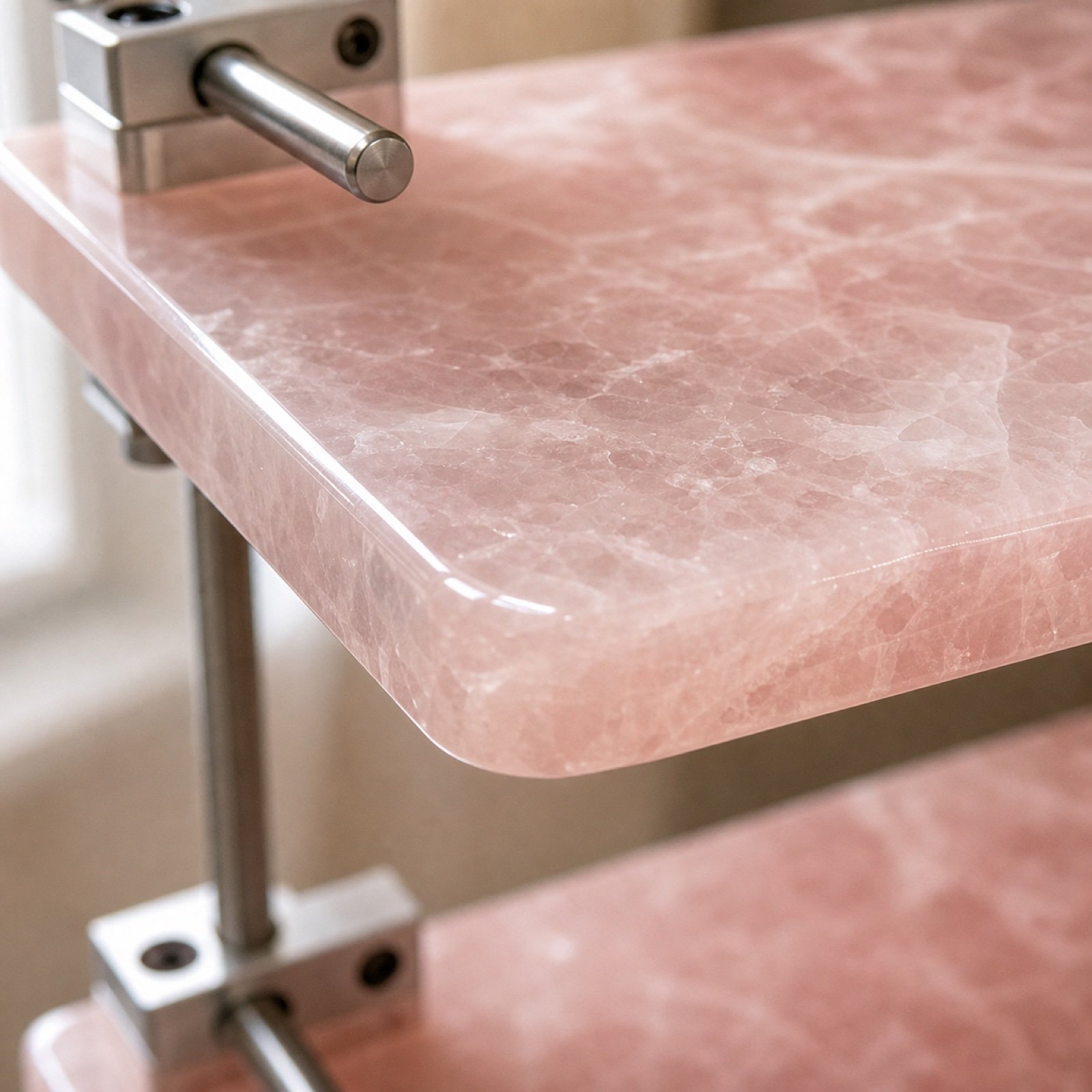 Pink Two Tier Shelf product view 6