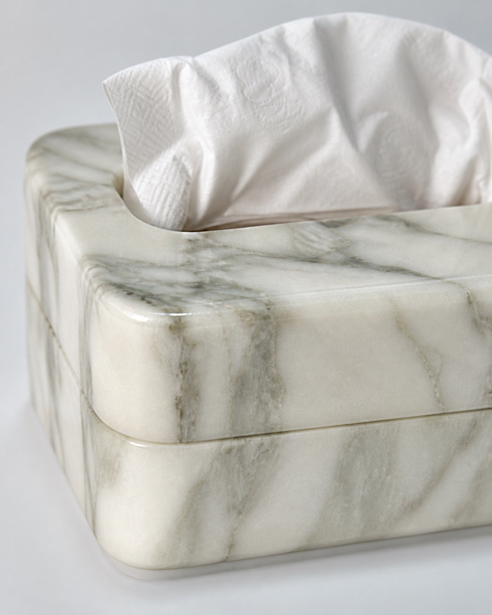 White Tissue Box product view 6